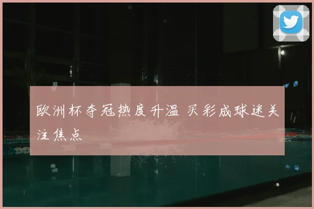 欧洲杯夺冠热度升温 买彩成球迷关注焦点